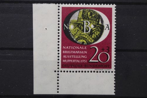 Deutschland (BRD), MiNr. 142 Ecke links unten, postfrisch