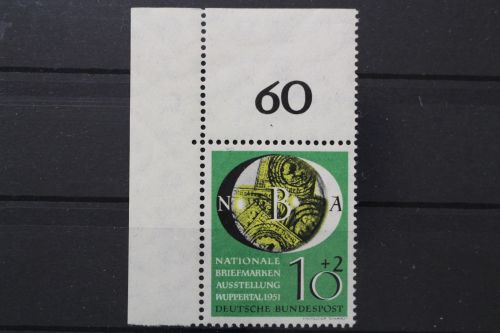 Deutschland (BRD), MiNr. 141 Ecke links oben, postfrisch
