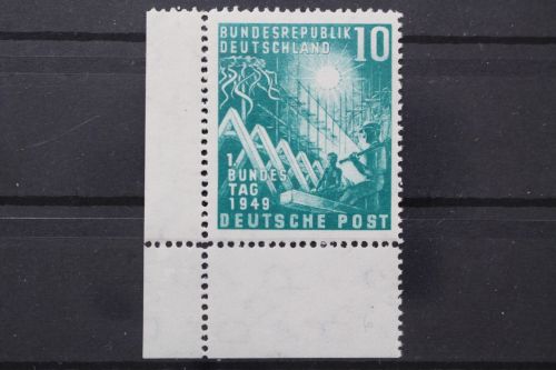 Deutschland (BRD), MiNr. 111 Ecke links unten, postfrisch