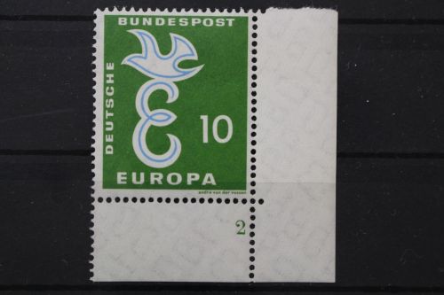Deutschland (BRD), MiNr. 295 Ecke rechts unten, FN 2, postfrisch