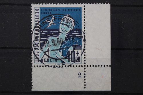 Berlin, MiNr. 196 Ecke rechts unten, FN 2, gestempelt