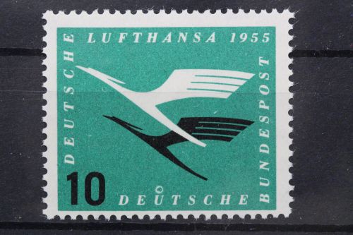 Deutschland (BRD), MiNr. 206 Putzendruck-Abart, postfrisch