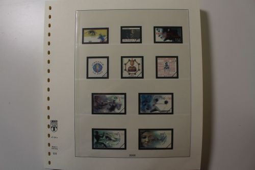 Lindner, Deutschland Vordruckblätter 2000-2004, dt-System