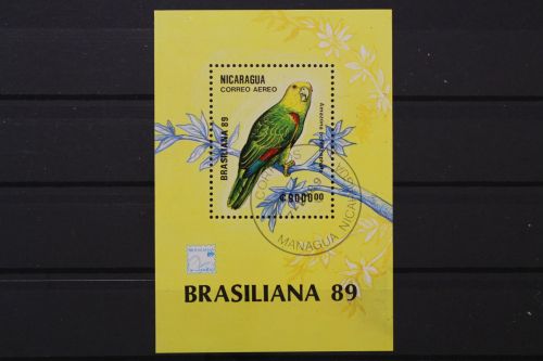 Nicaragua, MiNr. Block 184, gestempelt