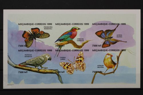Mocambique, MiNr. 1477-1482 B Kleinbogen, postfrisch
