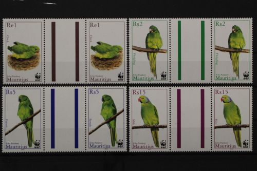 Mauritius, MiNr. 963-966 Zwischensteg-Paar, postfrisch