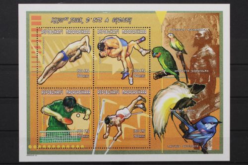 Madagaskar, MiNr. 2460-2463 Kleinbogen, postfrisch