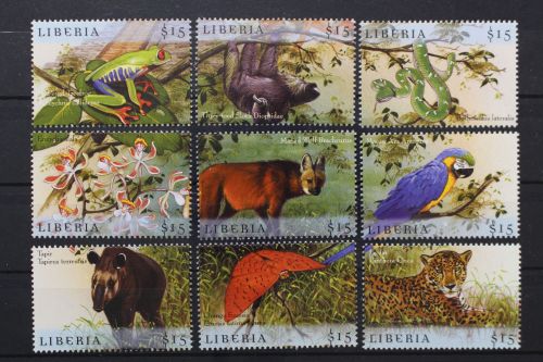 Liberia, MiNr. 2932-2940, postfrisch