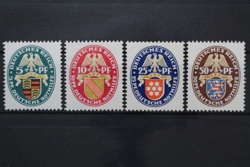 Deutsches Reich, MiNr. 398-401, postfrisch