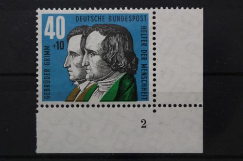 Deutschland (BRD), MiNr. 325, Ecke rechts unten, FN 2, postfrisch