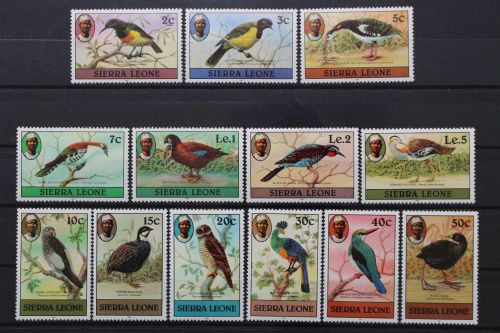 Sierra Leone, MiNr. 592-603 III, postfrisch