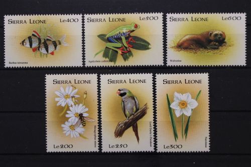 Sierra Leone, MiNr. 2986-2991, postfrisch