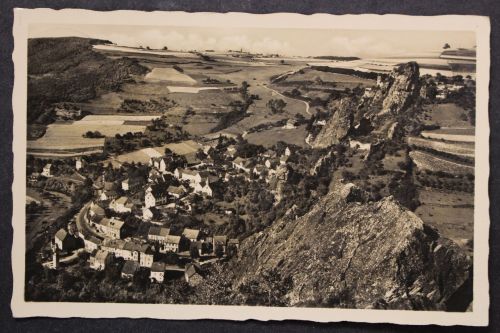 Stein-Kallenfels, bei Kirn a. d. Nahe, Blick auf den Ort