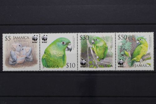 Jamaika, MiNr. 1122-1125 Viererstreifen, Vögel, postfrisch