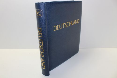 KABE, blauer Klemmbinder mit Aufdruck "Deutschland"