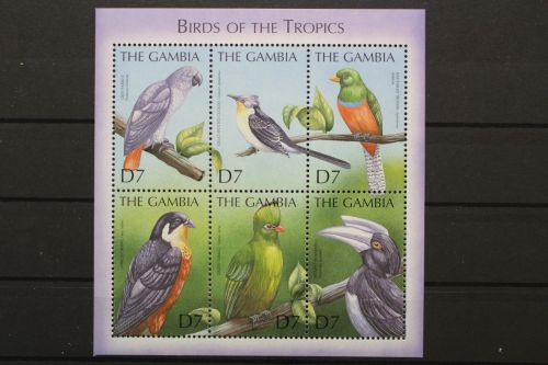 Gambia, MiNr. 3934-3939 Kleinbogen, postfrisch