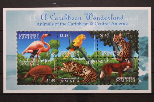 Dominica, MiNr. 3072-3077 Kleinbogen, postfrisch