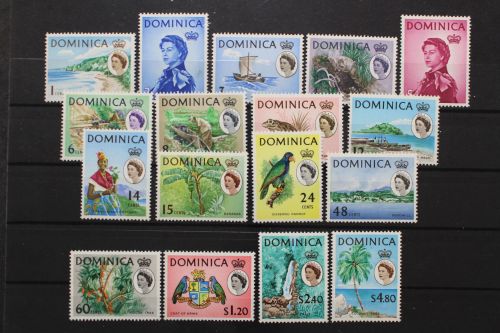 Dominica, MiNr. 160-176, postfrisch