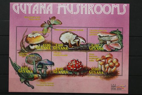 Guyana, MiNr. 6915-6920 Kleinbogen, postfrisch