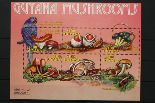 Guyana, MiNr. 6921-6926 Kleinbogen, postfrisch