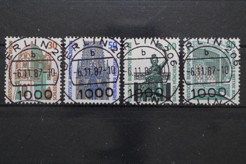 Berlin, MiNr. 793-796 zentrisch Berlin, gestempelt