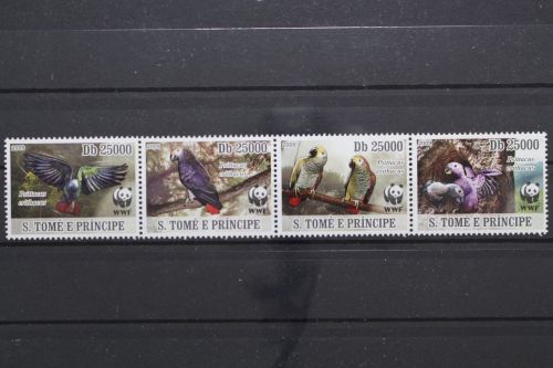 Sao Tome u. Principe, MiNr. 3777-3780 Viererstreifen, postfrisch