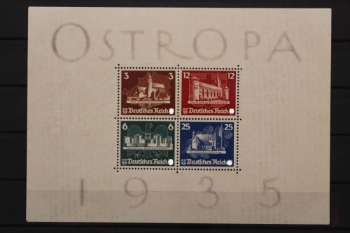 Deutsches Reich, MiNr. Block 3, ungebraucht, BPP Fotoattest