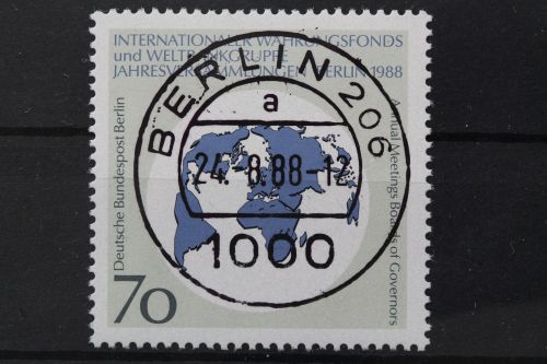 Berlin, MiNr. 817 zentrisch Berlin 206, gestempelt