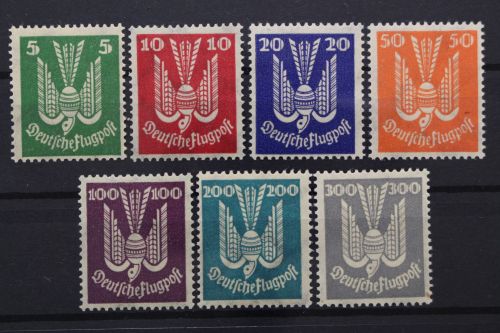 Deutsches Reich, MiNr. 344-350 X, postfrisch, BPP Fotoattest