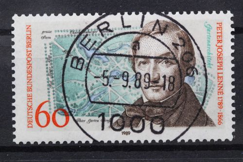 Berlin, MiNr. 850 zentrisch Berlin 206, gestempelt