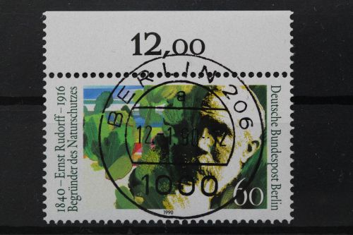 Berlin, MiNr. 862 Oberrand, zentrisch Berlin 206, EST