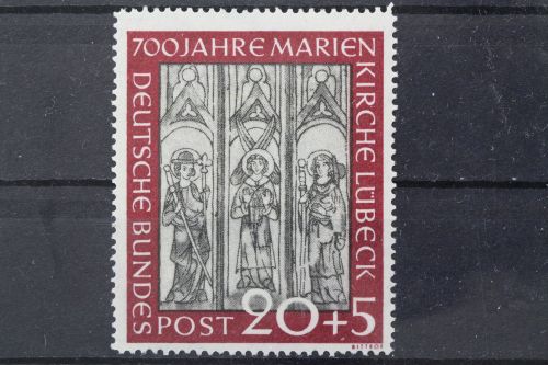 Deutschland (BRD), MiNr. 140 PF II, postfrisch
