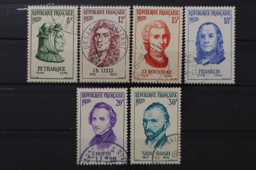 Frankreich, MiNr. 1110-1115, gestempelt