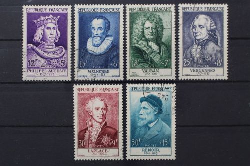 Frankreich, MiNr. 1053-1058, gestempelt