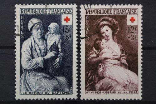 Frankreich, MiNr. 984-985, gestempelt