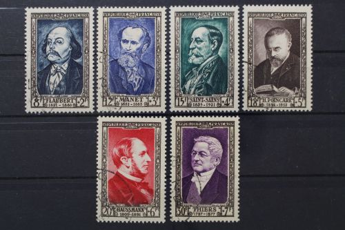 Frankreich, MiNr. 948-953, gestempelt