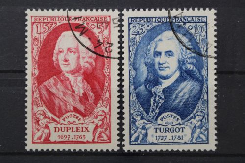 Frankreich, MiNr. 875 + 876, gestempelt