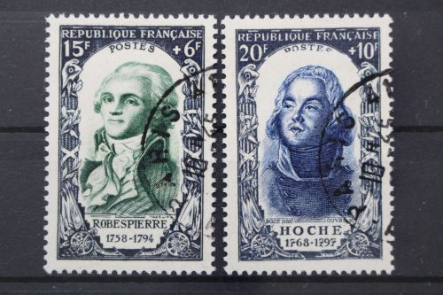 Frankreich, MiNr. 889 + 890, gestempelt