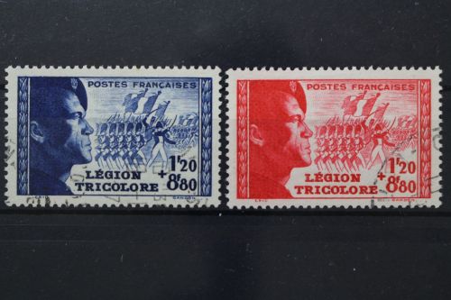Frankreich, MiNr. 576-577, gestempelt