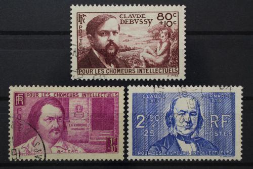 Frankreich, MiNr. 475-477, gestempelt