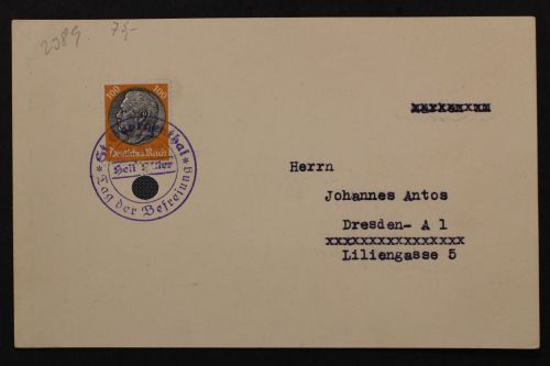 St. Georgenthal, SST "Tag der Befreiung 22.9.38"