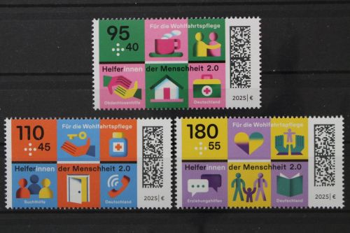 Deutschland (BRD), MiNr. 3885-3887, gestempelt