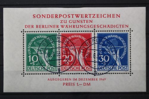 Berlin, MiNr. Block 1, gestempelt, BPP Signatur