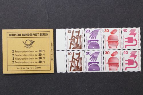Berlin, MiNr. MH 8 d H-Blatt lose, postfrisch