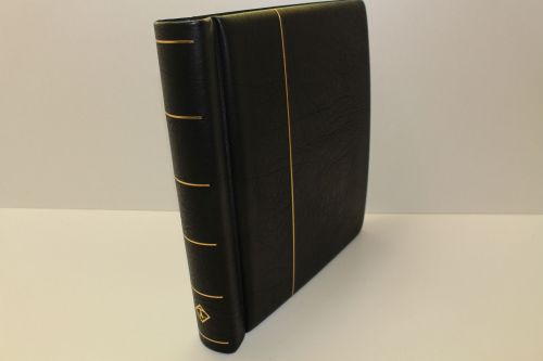 Leuchtturm, schwarzer Klemmbinder Luxus DL