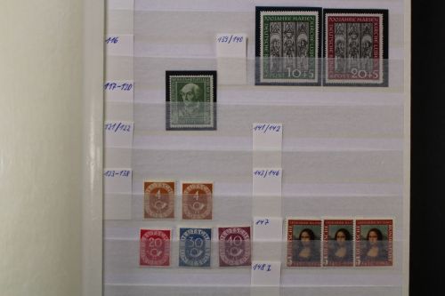 Deutschland (BRD) 1949-1993 Dublettensammlung in 2 Alben