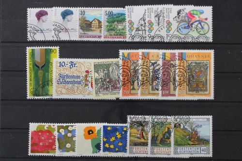 Liechtenstein, MiNr. 1124-1144 Jahrgang 1996, gestempelt