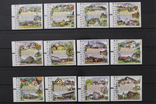 Liechtenstein Automaten, MiNr. 12-23, ESST