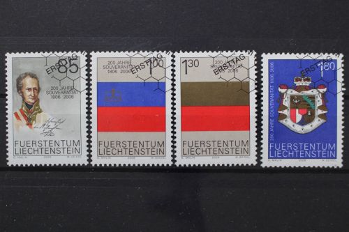 Liechtenstein, MiNr. 1407-1410, gestempelt