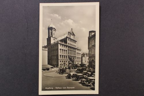 Augsburg, Rathaus vom Eiermarkt